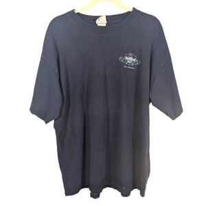 Vintage Hard Rock Cafe Guitar Flames rock and roll tshirt mens XL